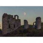 Clun Castle Moon