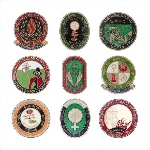 Women's Groups Badges - a greeting card GC045