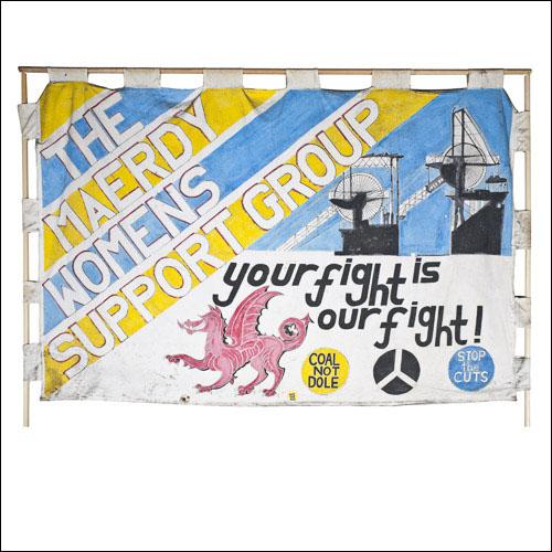 Maerdy Women's Support Group Banner Greeting Card GC053