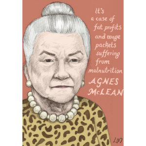 Agnes McLean Greeting Card (1918-1994)