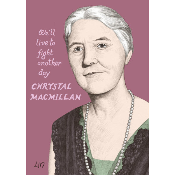 Chrystal Macmillan greeting card Chrystal Macmillan greeting card