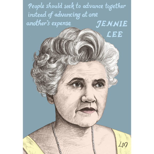 Jennie Lee (1904-1988) was a socialist Labour Party politician Jennie Lee (1904-1988) was a socialist Labour Party politician