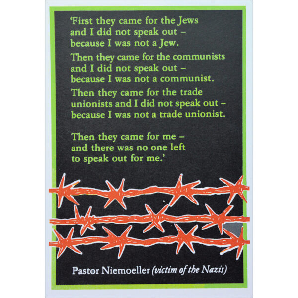 First They Came for the Jews