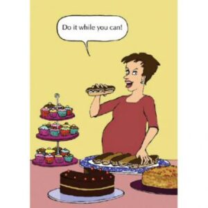 Cake Jacky Fleming Greeting Card