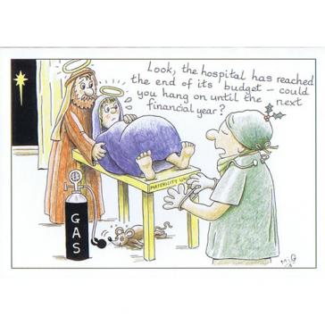 Financial Year Humbug Cards Christmas Card