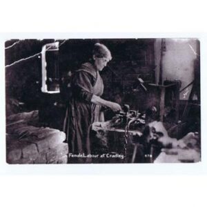 Woman in Chainmaking Shed