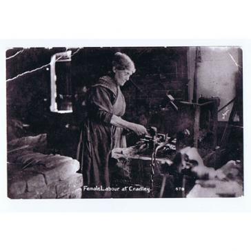 Woman in Chainmaking Shed