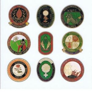 Women's Groups Badges A greeting card