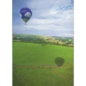 Ballooning in Shropshire postcard