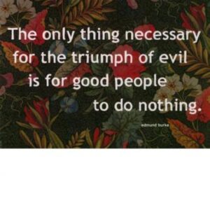 The Only Thing Edmund Burke postcard image