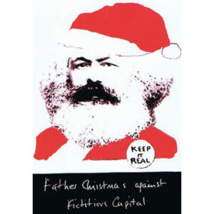 Karl Marx as Santa