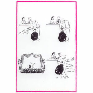 Rubbish Jacky Fleming Postcard