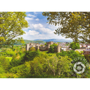 SBF123 Ludlow Castle from Whitcliffe