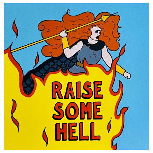 Raise Some Hell Card