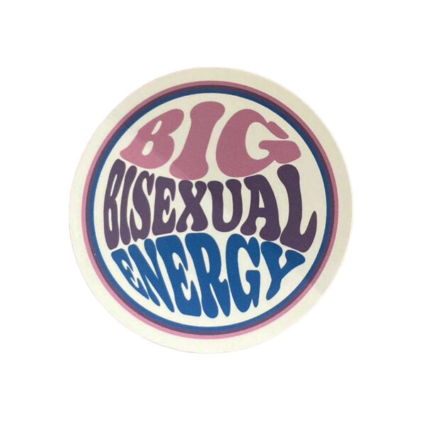 Big Bisexual Energy sticker