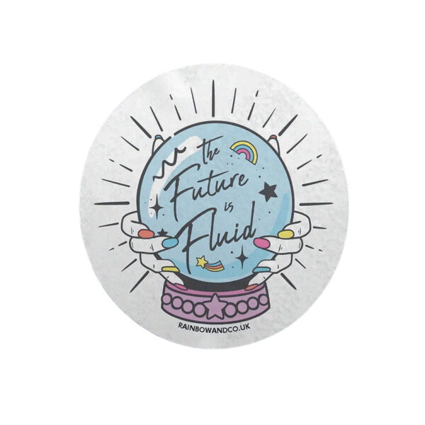 Future is fluid sticker