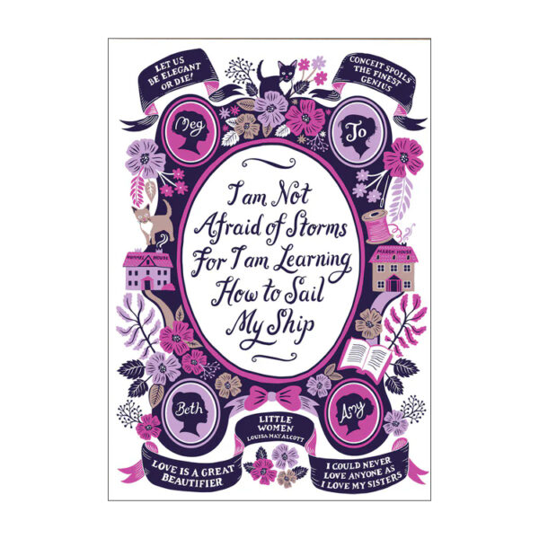 Little Women Greeting Card LLL2376