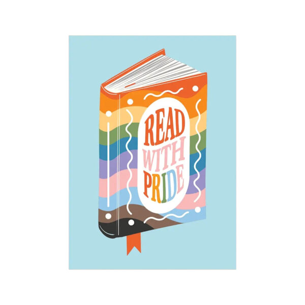 Read with Pride Postcard