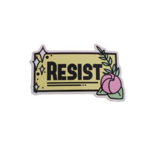 Resist sticker