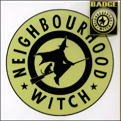 Neighbourhood Witch Badge Card