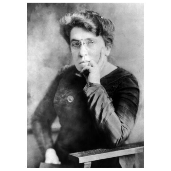 Emma Goldman portrait postcard 1869 - 1940 