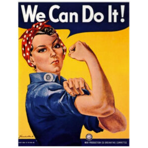 We Can Do It! Greeting Card