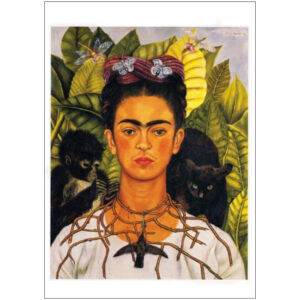 Frida Kahlo (1907 - 1954) Self Portrait Greeting Card