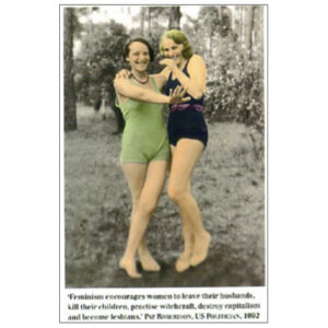 Feminism Encourages Postcard