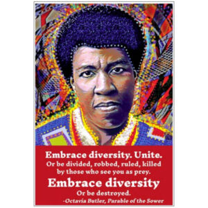 Octavia Butler Quote Postcard (1947-2006)