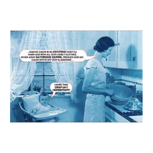 Hereditary Crap Postcard
