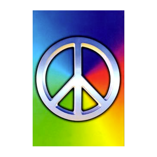 Peace Symbol Postcard Peace Symbol Postcard