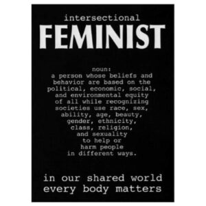 Intersectional Feminist Postcard
